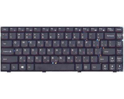 Клавіатура для ноутбука Lenovo IdeaPad (Y410P) Black, (Black Frame), RU - фото 2
