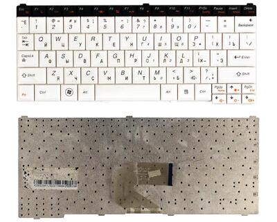 Клавіатура для ноутбука Lenovo IdeaPad (S10-3T) White, RU