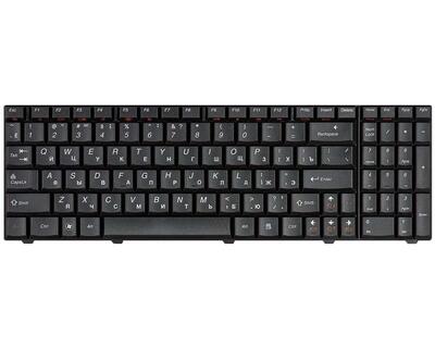 Клавиатура для ноутбука Lenovo IdeaPad (U550) Black, (Black Frame), RU/EN - фото 2