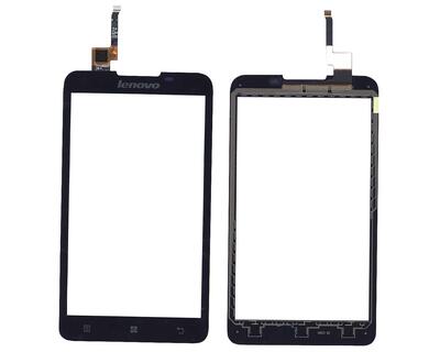 Тачскрин (Сенсорное стекло) для смартфона Lenovo A590 черный