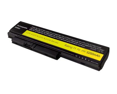 Акумуляторна батарея для ноутбука Lenovo 42T4879 ThinkPad X220 Tablet 11.1V Black 5200mAh OEM - фото 2