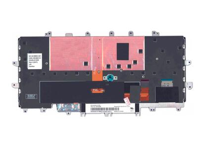 Клавіатура для ноутбука Lenovo ThinkPad (X1) з підсвіткою (Light), з вказівником (Point Stick), крепления (Fastening) Black, Black Frame, RU - фото 3