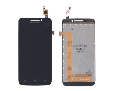 Матриця з тачскріном (модуль) для Lenovo IdeaPhone S650 чорний