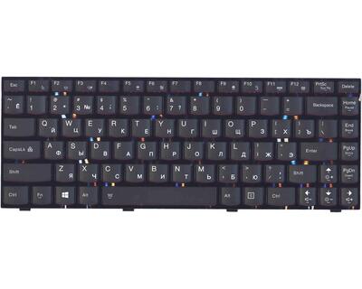 Клавиатура для ноутбука Lenovo IdeaPad (Y410P) с подсветкой (Light), Black, (Black Frame) RU - фото 2