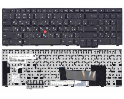 Клавиатура для ноутбука Lenovo ThinkPad Edge (E531) с указателем (Point Stick) Black, Black Frame, RU - фото 5