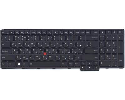 Клавіатура для ноутбука Lenovo Thinkpad (S5) з вказівником (Point Stick), з підсвіткою (Light), Black, (Black Frame), RU - фото 2