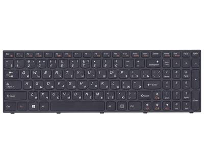 Клавиатура для ноутбука Lenovo IdeaPad (B5400, M5400) Black, (Black Frame), RU - фото 2