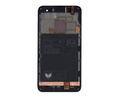 Матрица с тачскрином (модуль) Lenovo P770 черный с черной рамкой