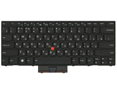 Клавіатура для ноутбука Lenovo ThinkPad (X1) з підсвіткою (Light), з вказівником (Point Stick) Black, Black Frame, RU - фото 2