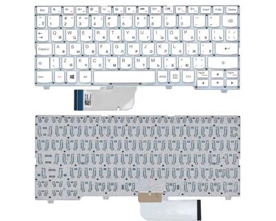Клавіатура для ноутбука Lenovo IdeaPad (100S-11IBY) White (No Frame), RU - фото 5