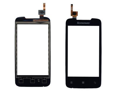 Тачскрин (Сенсорное стекло) для смартфона Lenovo A390 черный