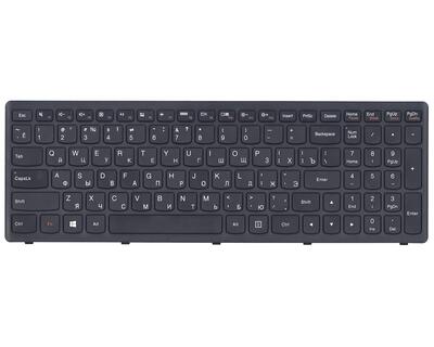 Клавіатура для ноутбука Lenovo IdeaPad (G505S, Z510), Black, (Black Frame), RU - фото 6