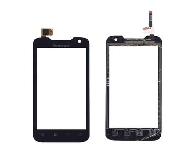 Тачскрин (Сенсорное стекло) для смартфона Lenovo A789 черный