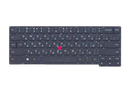 Клавіатура для ноутбука Lenovo Ideapad Edge (E445) Black, (No Frame) RU - фото 2