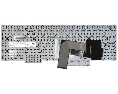 Клавиатура для ноутбука Lenovo ThinkPad Edge (E530, E535, E530C), с указателем (Point Stick) Black, Black Frame, RU - фото 7