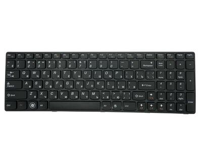 Клавіатура для ноутбука Lenovo IdeaPad G500, G505, G510, G700, G710 , Black, (Black Frame) RU - фото 5