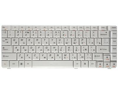 Клавіатура для ноутбука Lenovo IdeaPad (U450, E45) White, RU - фото 6