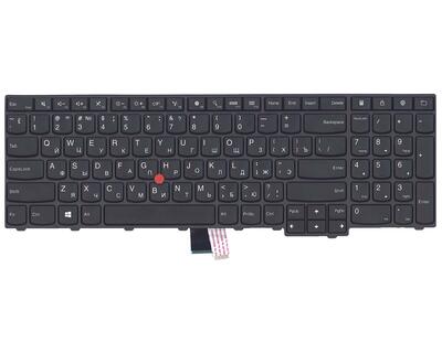 Клавіатура для ноутбука Lenovo ThinkPad Edge (E545), з вказівником (Point Stick) Black, (Black Frame) RU - фото 2