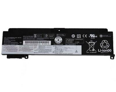 Аккумуляторная батарея для ноутбука Lenovo 01AV405 ThinkPad T460S 11.4V Black 2065mAh