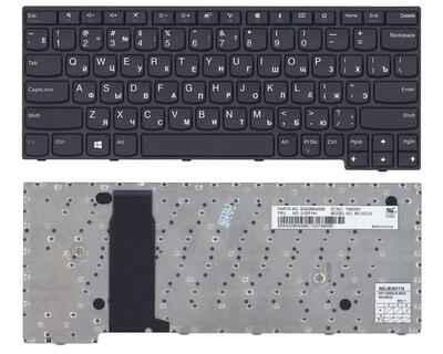 Клавіатура для ноутбука Lenovo Thinkpad Yoga (11e) Black з підсвіткою (Light), (Black Frame), RU