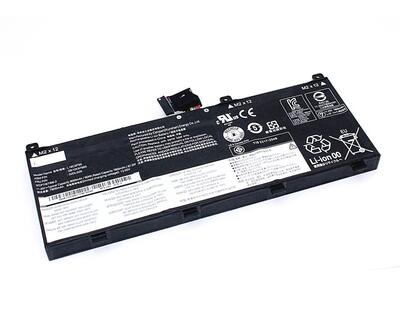 Аккумуляторная батарея для ноутбука Lenovo L18C6P90 ThinkPad P53 11.25V Black 8000mAh OEM