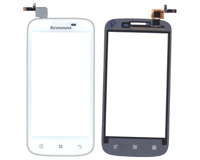 Тачскрин (Сенсорное стекло) для смартфона Lenovo A760 белый