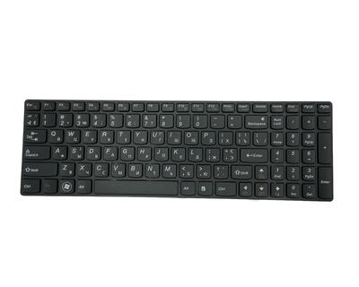 Клавиатура для ноутбука Lenovo IdeaPad (Z560, Z565, G570, G770) Black, (Black Frame), UA