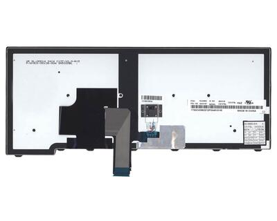 Клавіатура для ноутбука Lenovo ThinkPad Edge (T440, T440P, T440S), з вказівником (Point Stick) Black, Black Frame, RU - фото 3