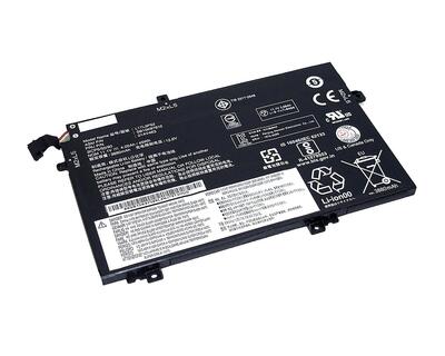 Аккумуляторная батарея для ноутбука Lenovo L17M3P54 ThinkPad L480 11.1V Black 4080mAh
