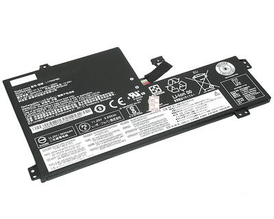 Аккумуляторная батарея для ноутбука Lenovo L17C3PG0 Chromebook 100e 11.4V Black 3690mAh OEM