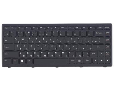 Клавиатура для ноутбука Lenovo IdeaPad (FLex 14) Black, (Black Frame), RU - фото 2