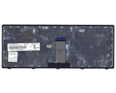 Клавиатура для ноутбука Lenovo IdeaPad (FLex 14) Black, (Black Frame), RU - фото 3