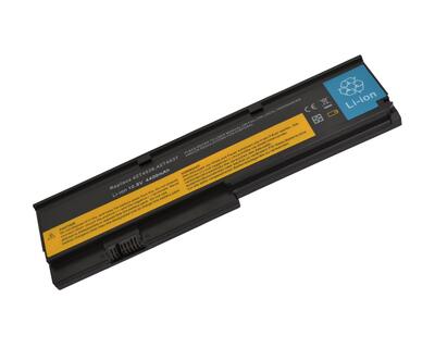 Акумуляторна батарея для ноутбука Lenovo-IBM 42T4534 ThinkPad X200 10.8V Black 5200mAh OEM - фото 2