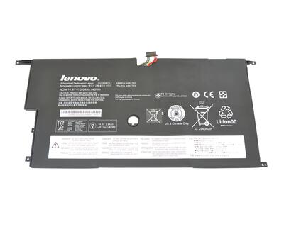 Акумуляторна батарея для ноутбука Lenovo-IBM 45N1702 ThinkPad X1 Carbon 20A7 14.8V Black 2940mAh Orig - фото 4