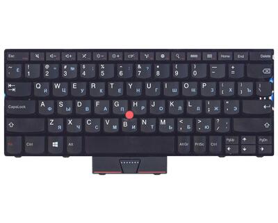 Клавіатура для ноутбука Lenovo ThinkPad Twist (230U, S230, S230I) з вказівником (Point Stick) Black, Black Frame, RU - фото 2