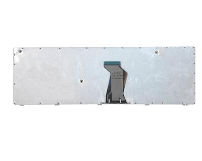 Клавиатура для ноутбука Lenovo IdeaPad B570 B580 V570 Z570 Z575 B590 Black, (Gray Frame) RU - фото 3