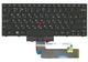 Клавиатура для ноутбука Lenovo ThinkPad (E40, E50, Edge14, Edge15) с указателем (Point Stick), с подсветкой (Light) Black, RU