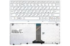 Купить Клавиатура для ноутбука Lenovo IdeaPad S110, S206 White, (White Frame), RU