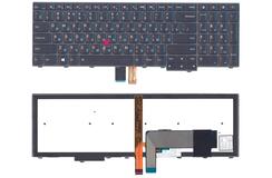 Купить Клавиатура для ноутбука Lenovo ThinkPad Edge E545, E530, E535 с подсветкой (Light) Black, (Black Frame) RU