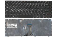 Купить Клавиатура для ноутбука Lenovo IdeaPad (G480), Black, (Black Frame), RU