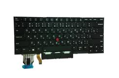 Купить Клавиатура для ноутбука Lenovo ThinkPad X1 Carbon 8th Gen с подсветкой (Light), с указателем (Point Stick), Black, (No Frame), RU