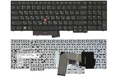 Купить Клавиатура для ноутбука Lenovo ThinkPad Edge (E530, E535, E530C), с указателем (Point Stick) Black, Black Frame, RU