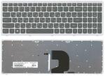 Клавиатура для ноутбука Lenovo Ideapad P500, Z500, Z500A, Z500G, Z500T с подсветкой (Light) Black, (Gray Frame) RU